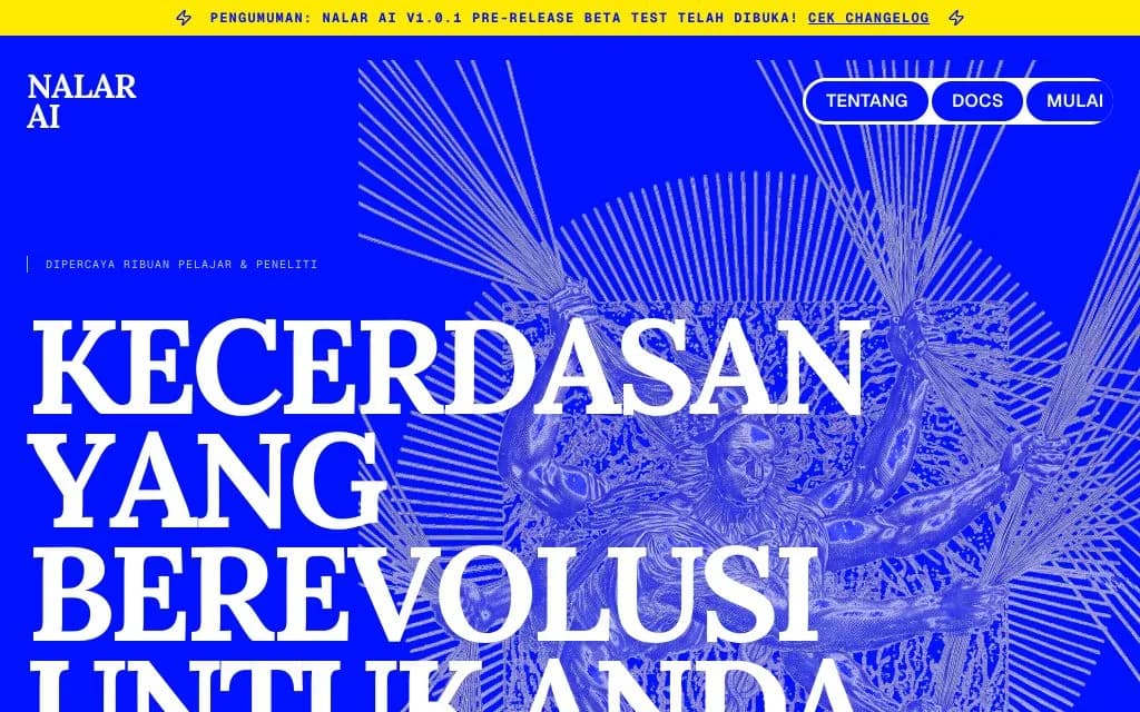 Tangkapan layar situs Nalar.Ai